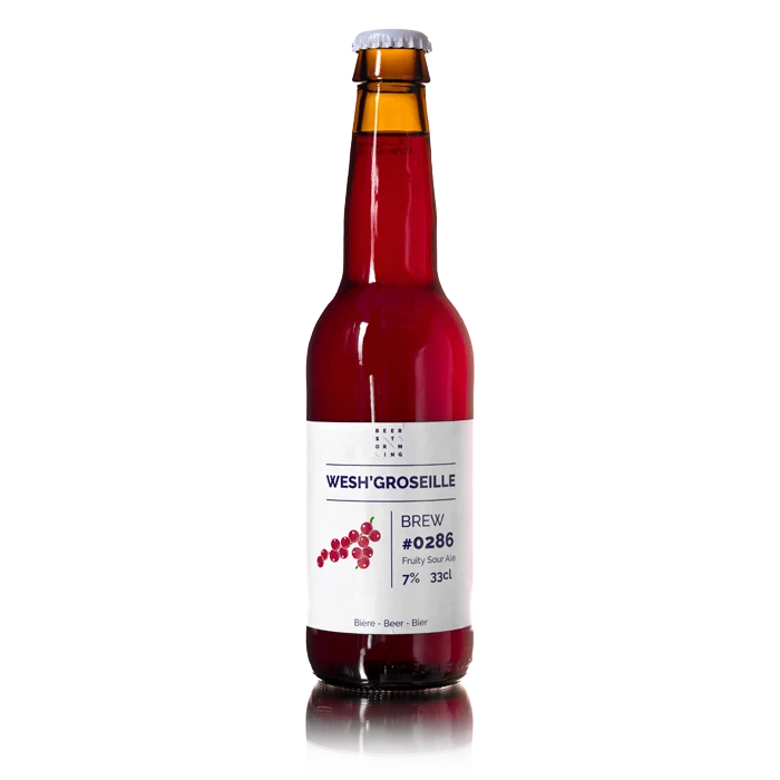 Wesh' Groseille 7% 24x33cl