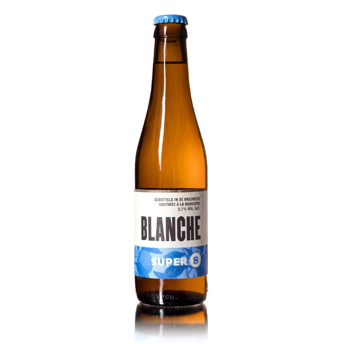 Super 8 Blanche 5.1% 24x33cl