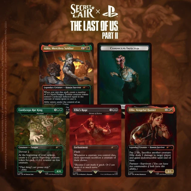 Secret Lair X Playstation - The Last of Us Part II