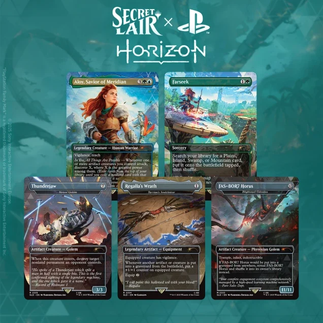 Secret Lair X Playstation - Horizon Zero Dawn