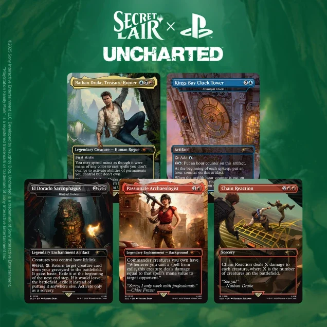 Secret Lair X Playstation - Uncharted
