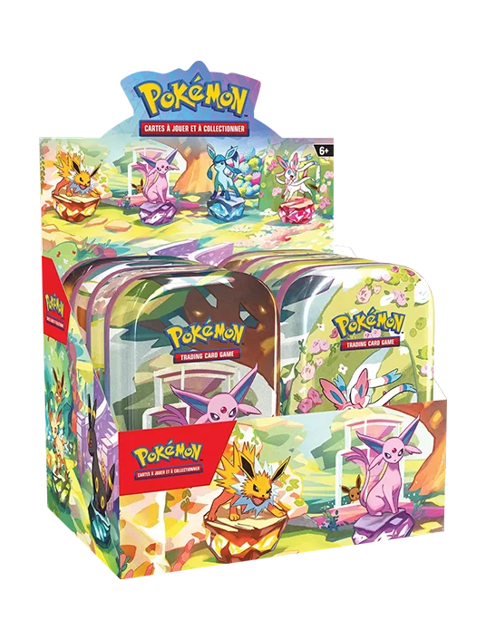 Display de Mini Tins - EV8.5 - Evolution prismatiques