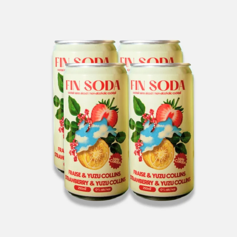 Fin Soda - Fraise Yuzu Collins