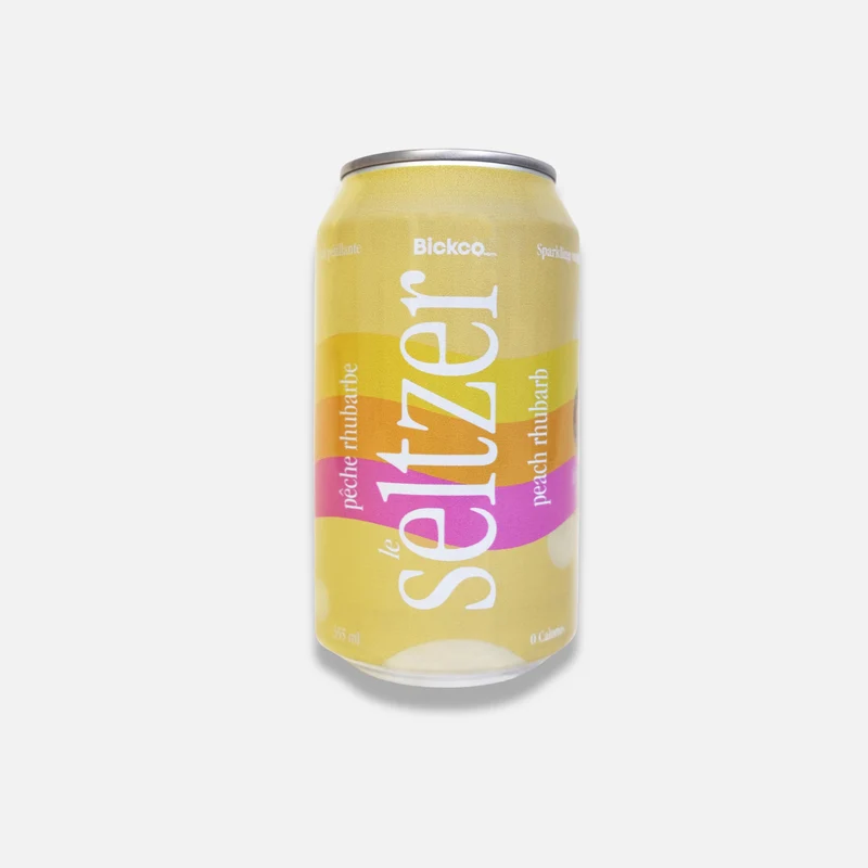 Le Seltzer - Pêche Rhubarbe