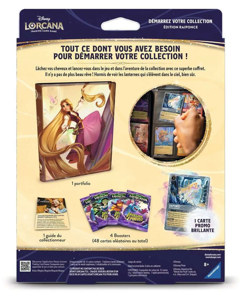 Coffret "Démarrez votre collection" - Edition Raiponce
