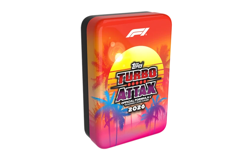 Topps F1 Turbo Attax 26/27 - Coffrets métalliques géants (Mega Tins)