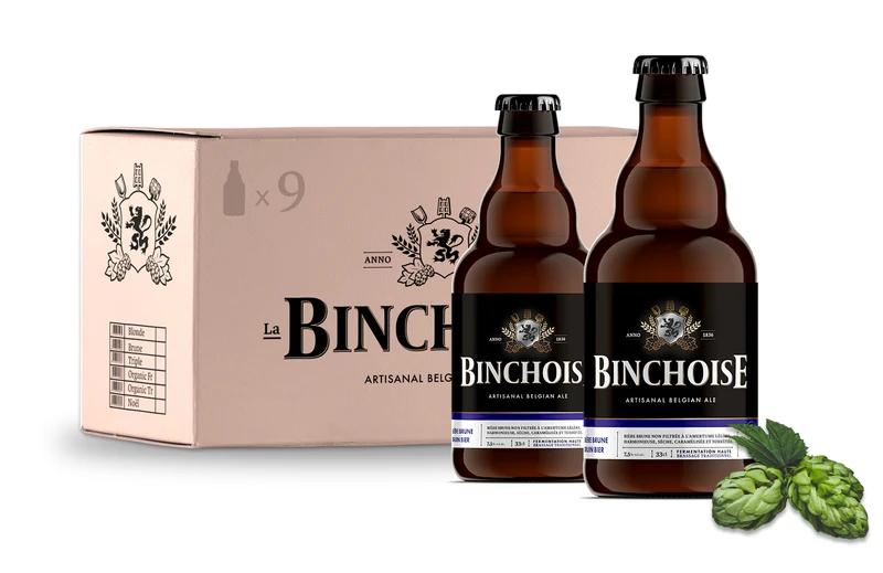 Pack Binchoise Brune 9x33cl