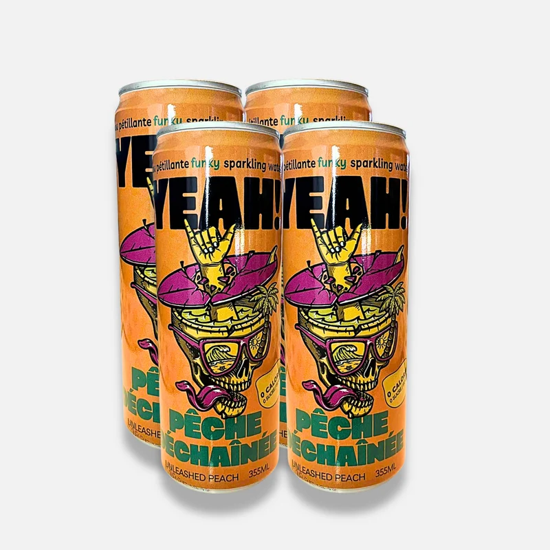 Maltco – Eau pétillante Funky Pêche déchaînée