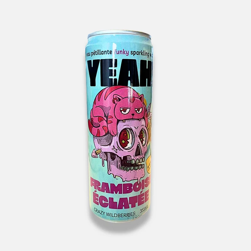 Maltco – Eau pétillante Funky Framboise éclatée