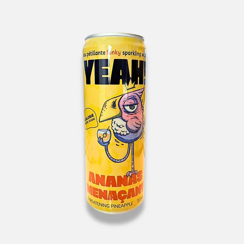 Maltco – Eau pétillante Funky Ananas Menaçant