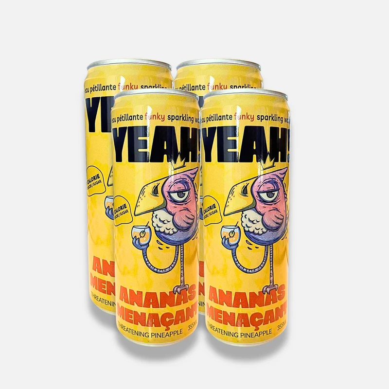 Maltco – Eau pétillante Funky Ananas Menaçant