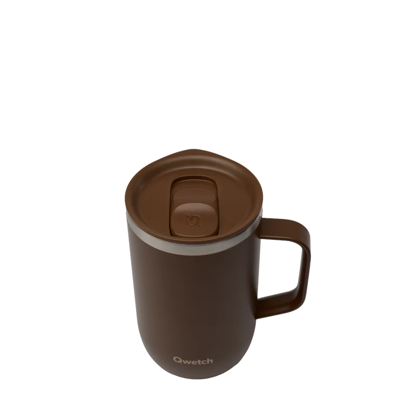 Mug Tisanière isotherme - Matt Chocolat