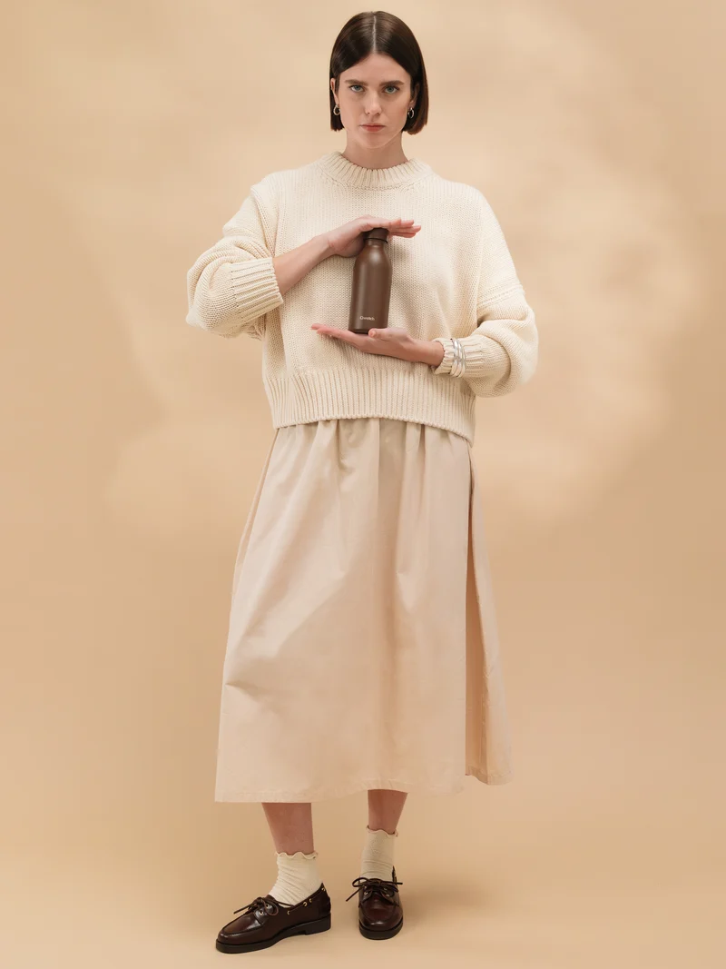 Bouteille isotherme - Icon Matt Chocolat