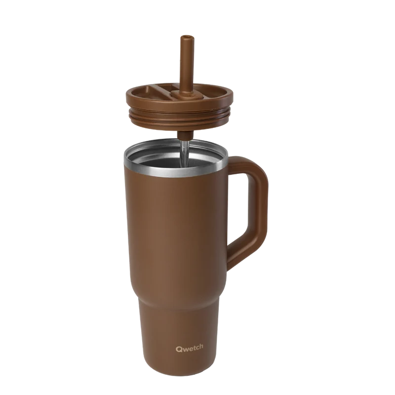Travel Cup isotherme bouchon étanche - Matt Chocolat