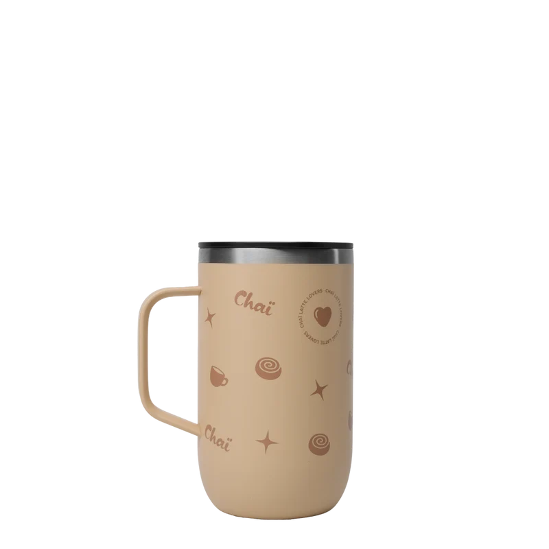 Mug Tisanière isotherme - Cool Club Lin