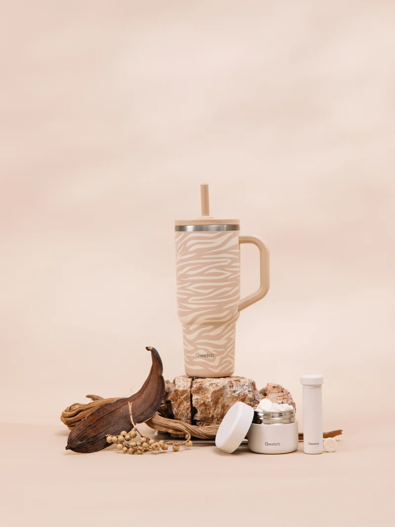 Travel Cup isotherme bouchon étanche - Wild Zebra Lin