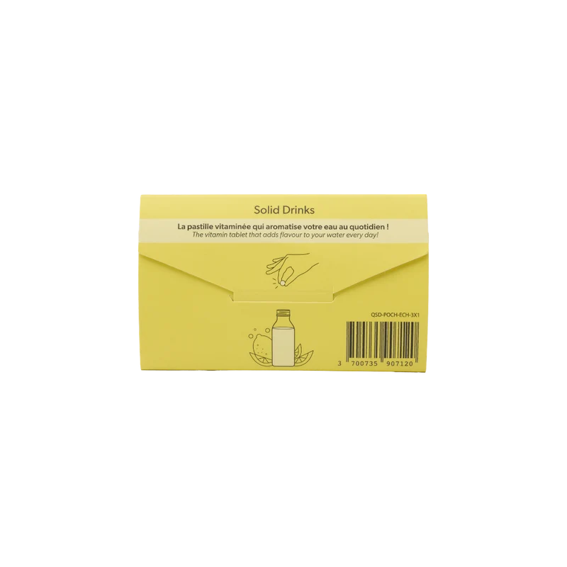Saveurs Bio - Solid Drinks Pochette 3 pastilles