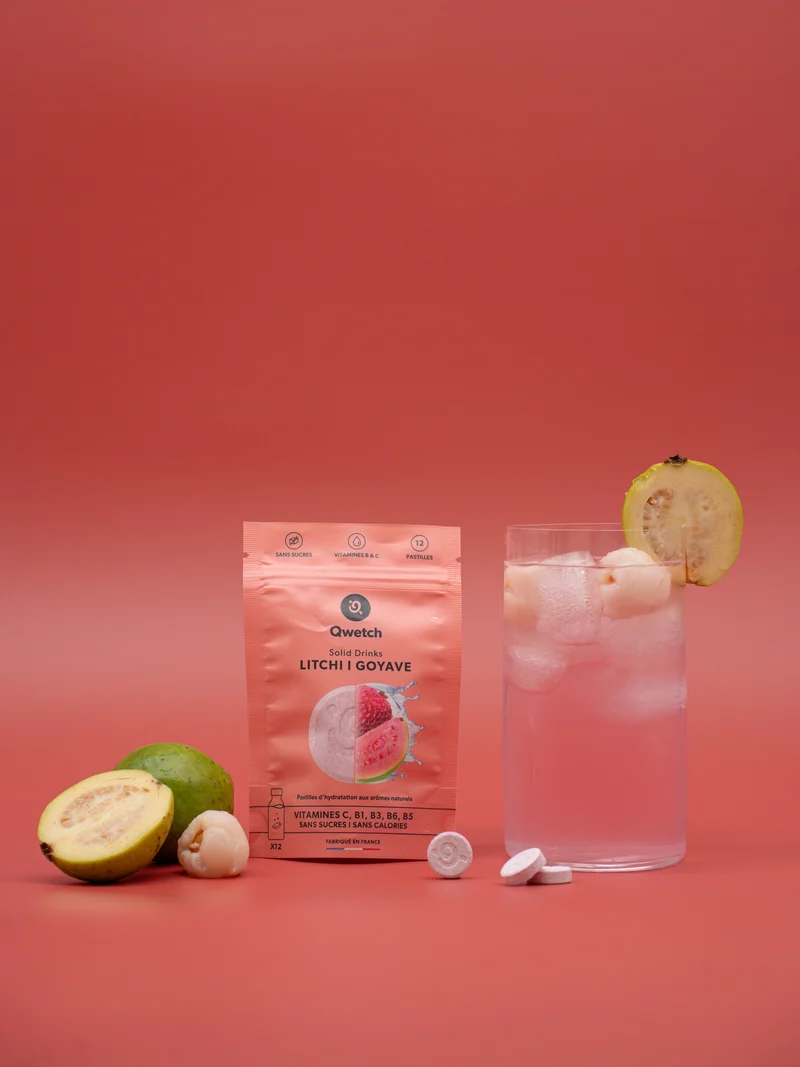 Kit Solid Drinks Mangue Passion & Litchi Goyave - Routine Box Tilleul