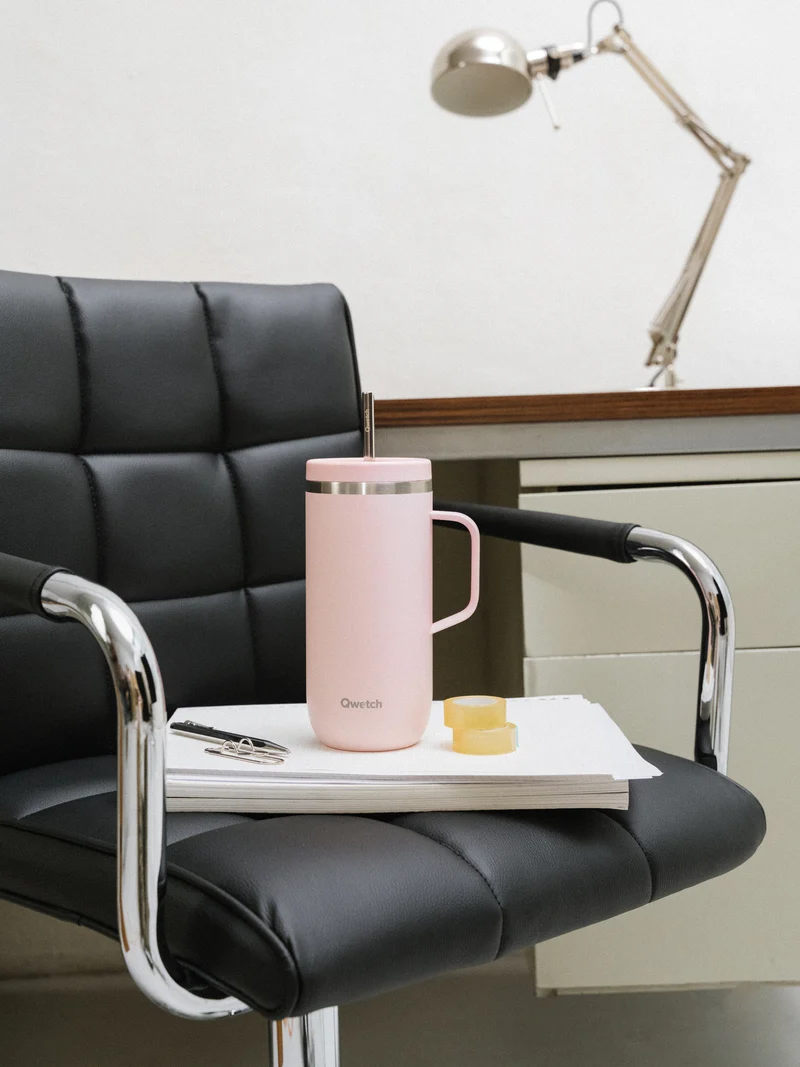Cold Cup isotherme avec Anse - Pastel Rose
