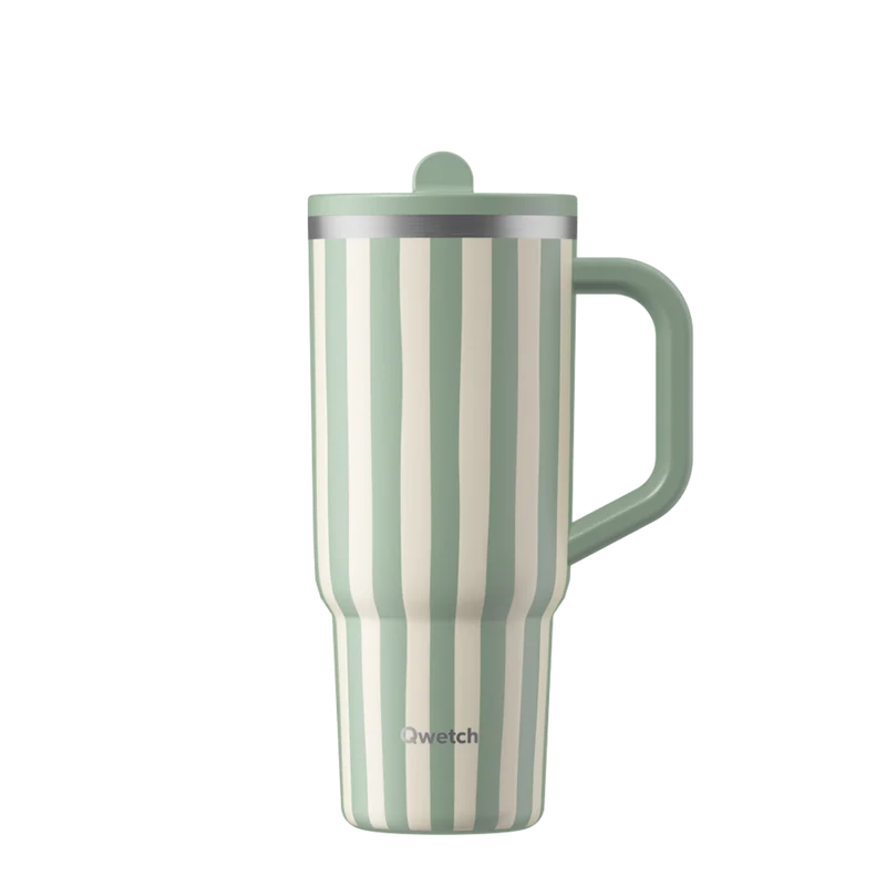 Travel Cup isotherme bouchon étanche - Allure Matt Tilleul