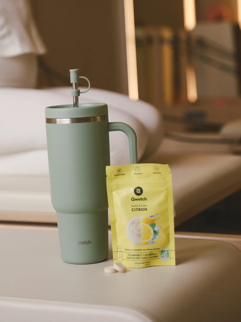 Kit Solid Drinks Citron - Travel Cup Tilleul
