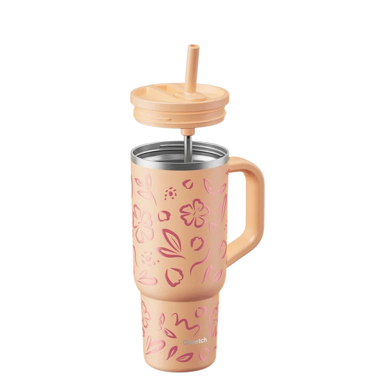 Travel Cup isotherme bouchon étanche - Moani Abricot