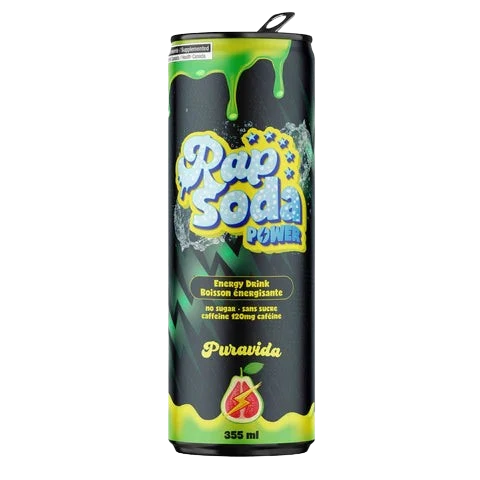 Rap Soda Power Puravida - 355ml - Pack de 3