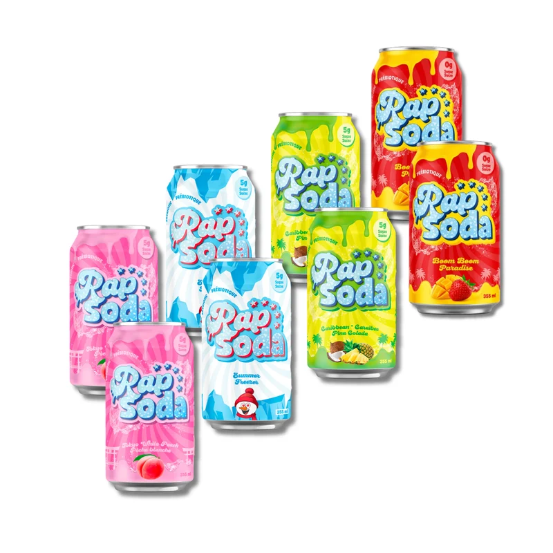 Pack Découverte Rap Soda Classic - 8 x 355mL
