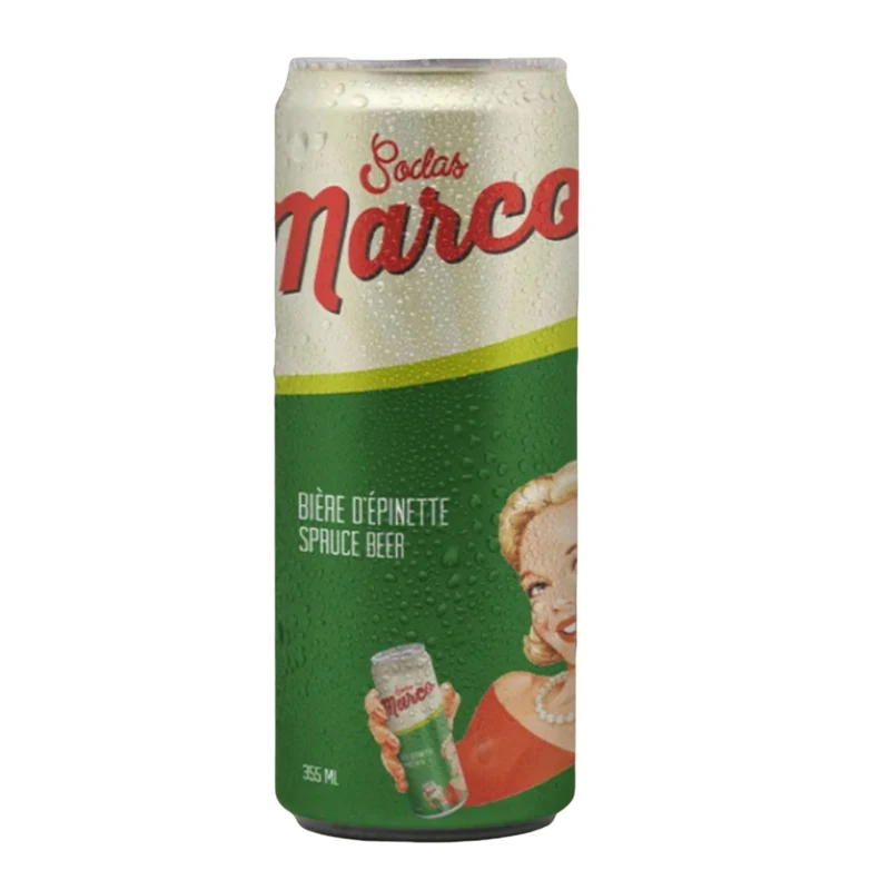 Sodas Marco - Sodas épinette - Spruce beer - Pack de 3
