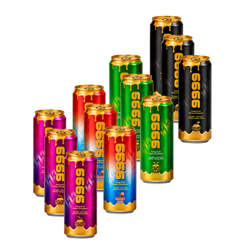 Pack Concours 9999 – 12 énergisants + Canette d’Or – 9 999 € à gagner