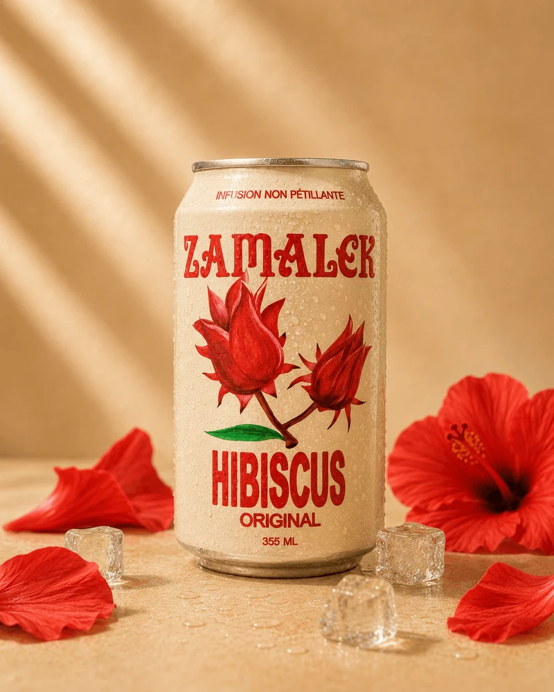 Pack Découverte Zamalek - boissons à l'hibiscus - 6 x 355mL