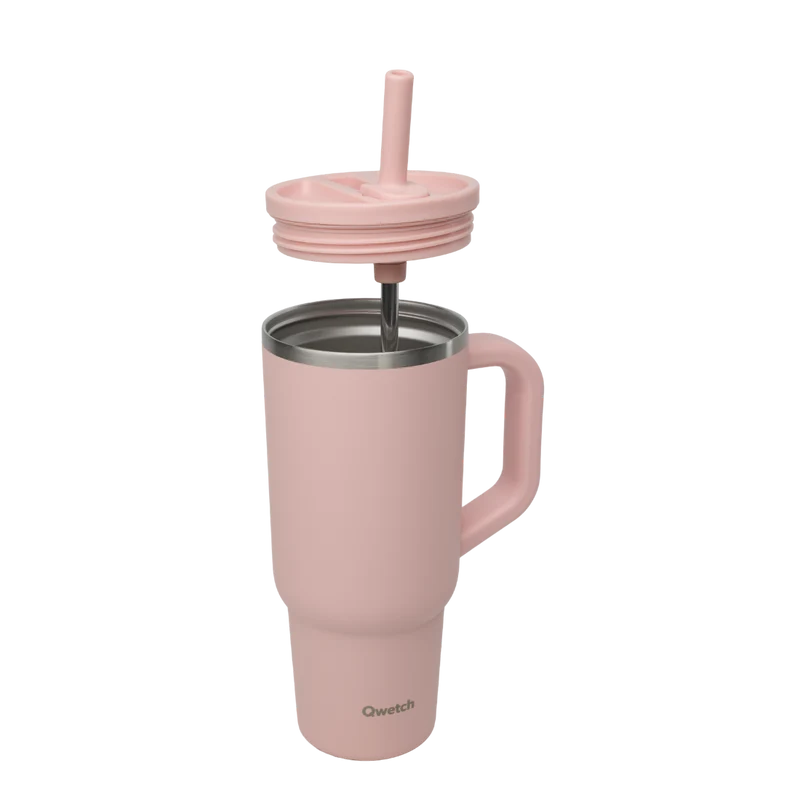 Travel Cup isotherme bouchon étanche - Pastel Rose
