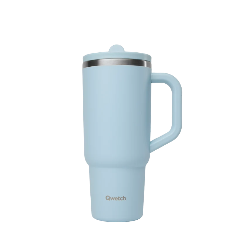 Travel Cup isotherme bouchon étanche - Pastel Bleu