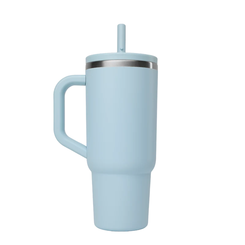 Travel Cup isotherme bouchon étanche - Pastel Bleu