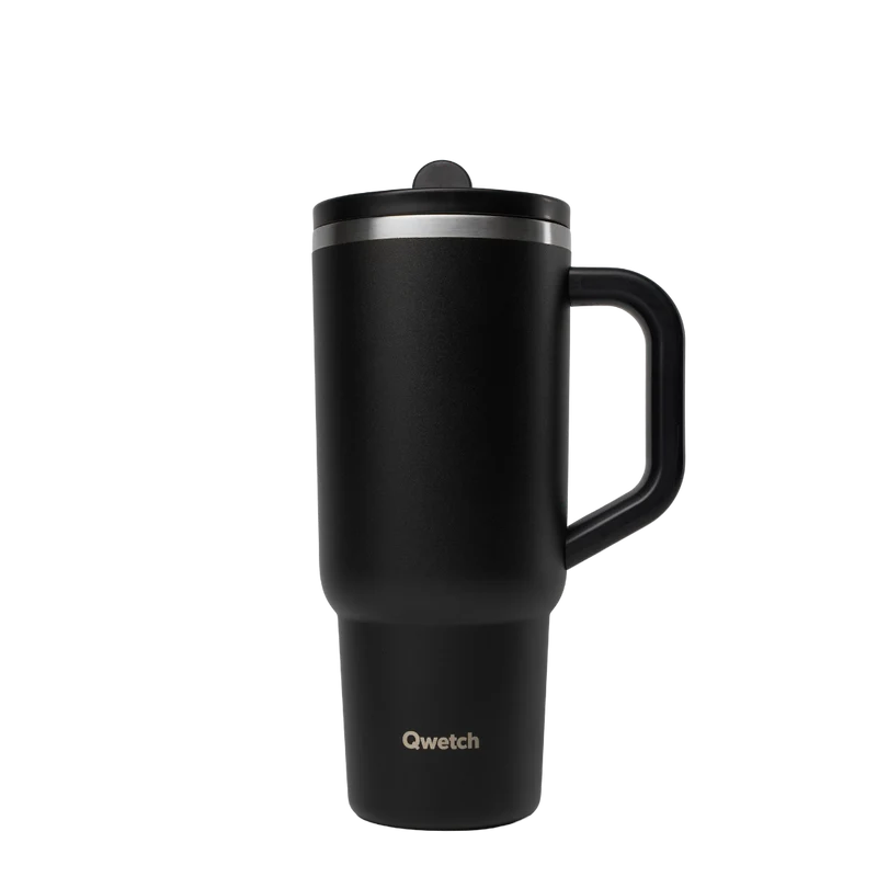 Travel Cup isotherme bouchon étanche - Matt Noir