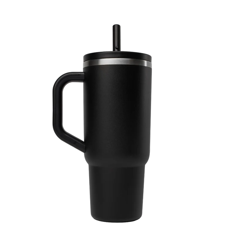 Travel Cup isotherme bouchon étanche - Matt Noir