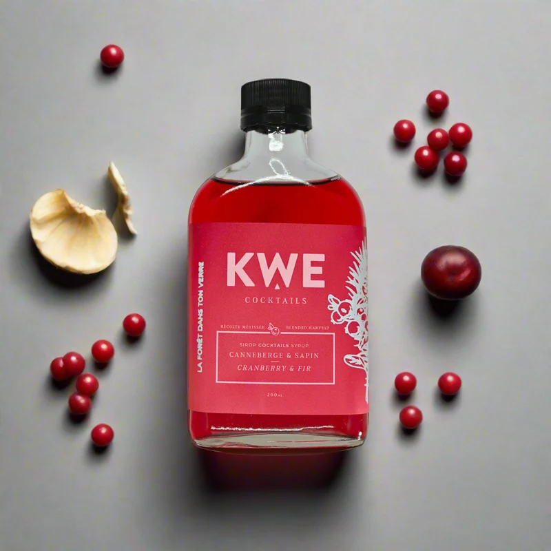 KWE - Sirop Canneberge & Sapin