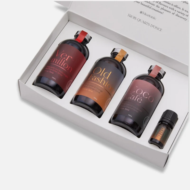 3/4 oz - Kit de cocktail Spiritueux ambrés