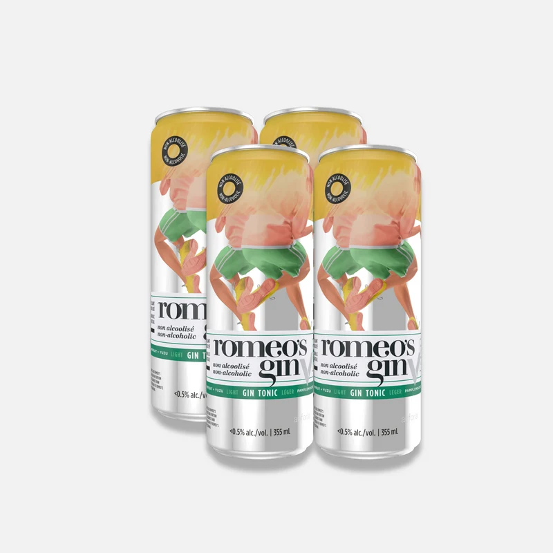 Romeo's Gin - Tonic Léger Pamplemousse Rose + Yuzu