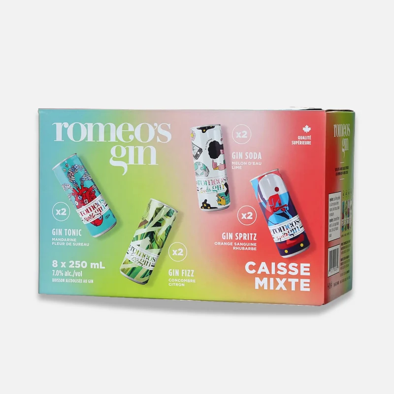 Romeo's Gin - Coffret varié