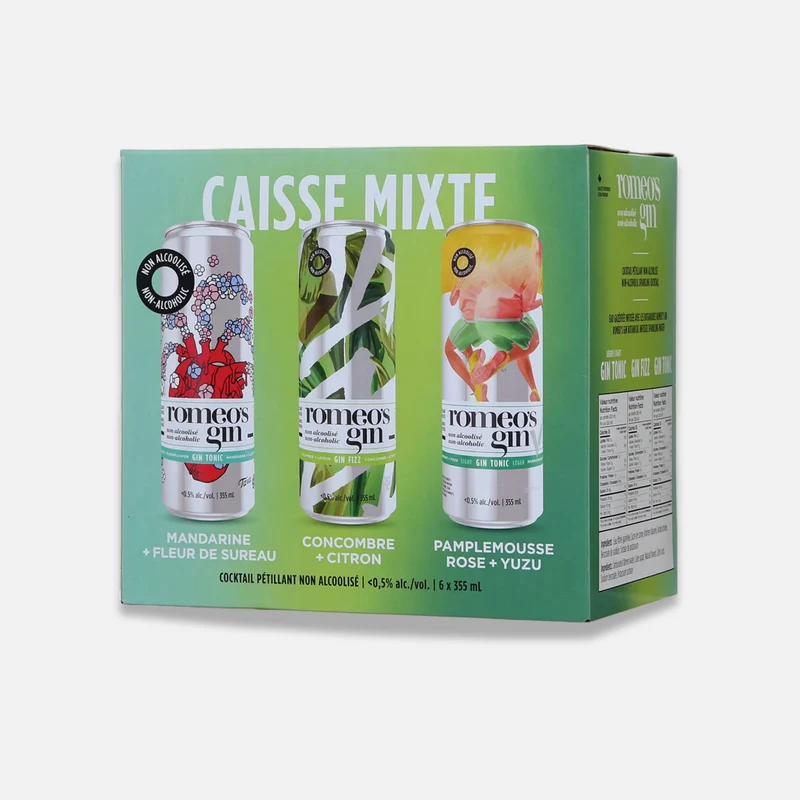 Romeo's Gin - Coffret varié