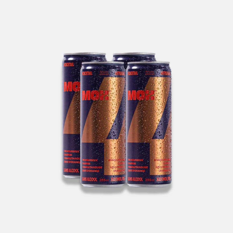 Mox 4 - Vin mousseux campari vermouth orange