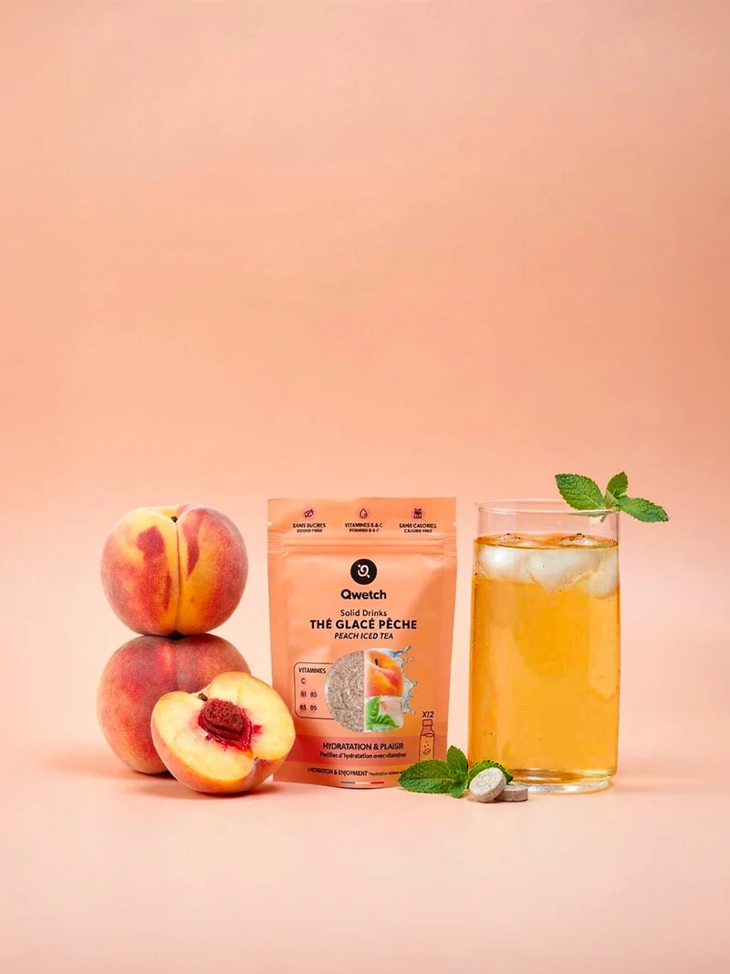 Solid Drinks x3 - Thé Glacé Pêche