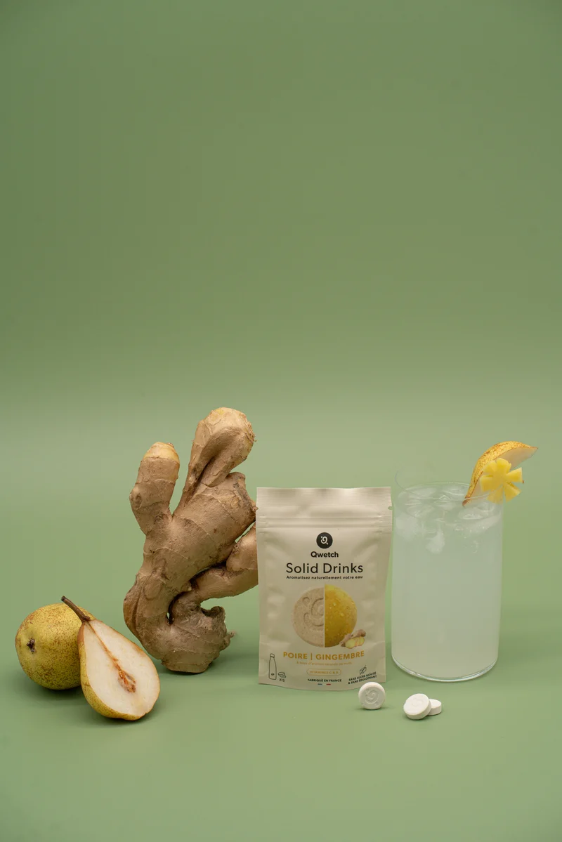 Solid Drinks x3 - Poire Gingembre