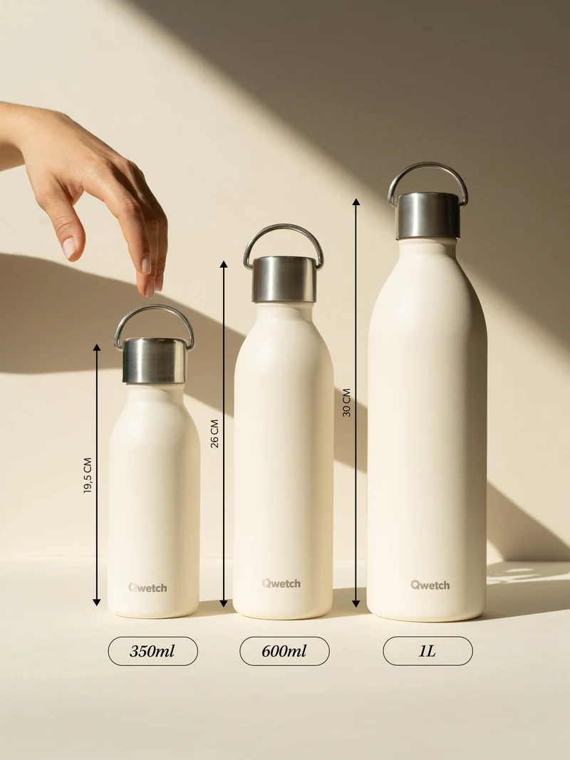 Bouteille isotherme - Active Matt Grenat Re-Love