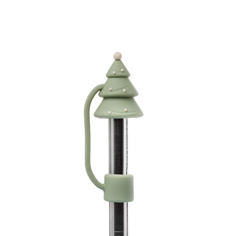 Embout pour paille sapin - Vert Tilleul