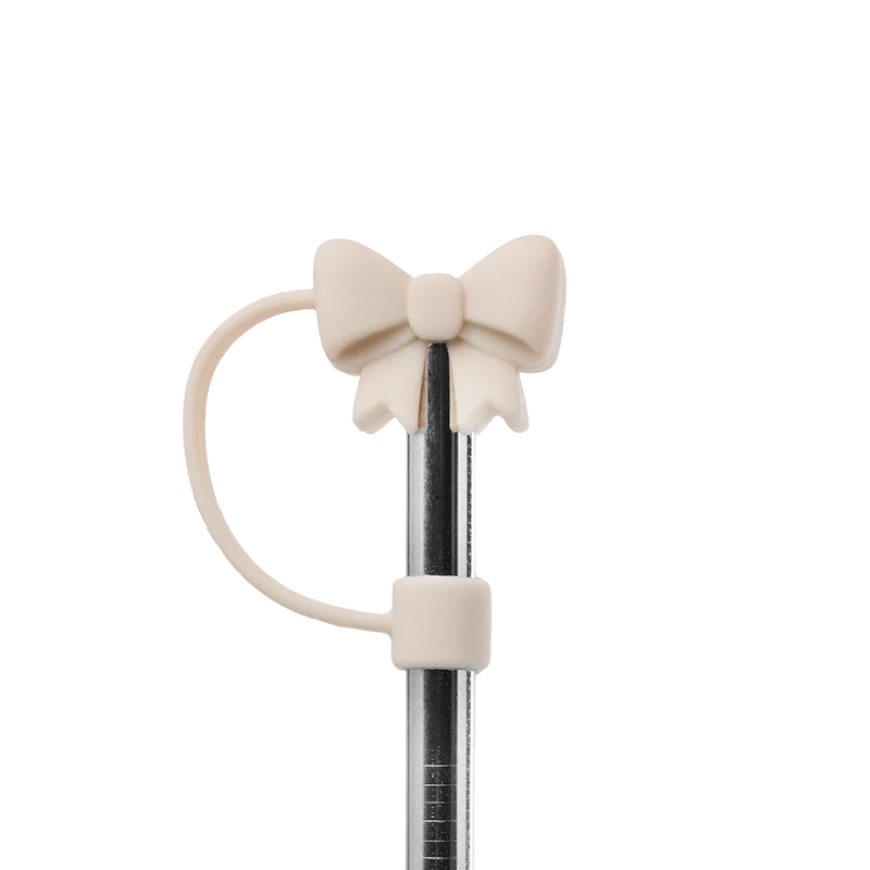 Embout pour paille nœud - Sable