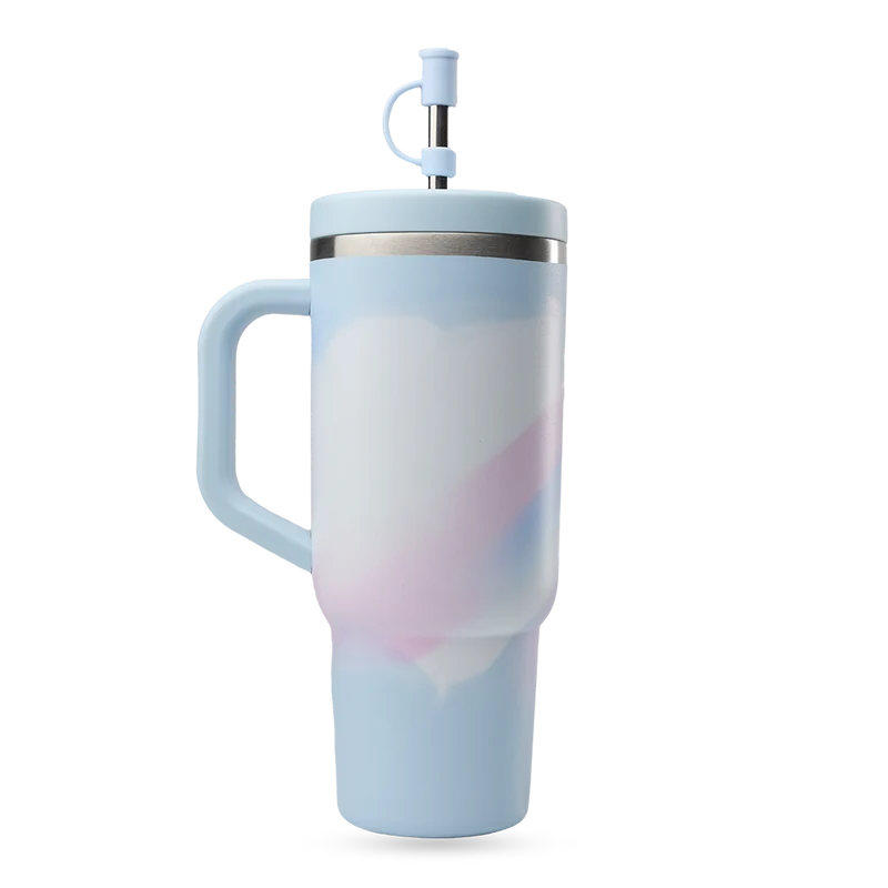 Travel Cup isotherme - Aura Pastel Bleu