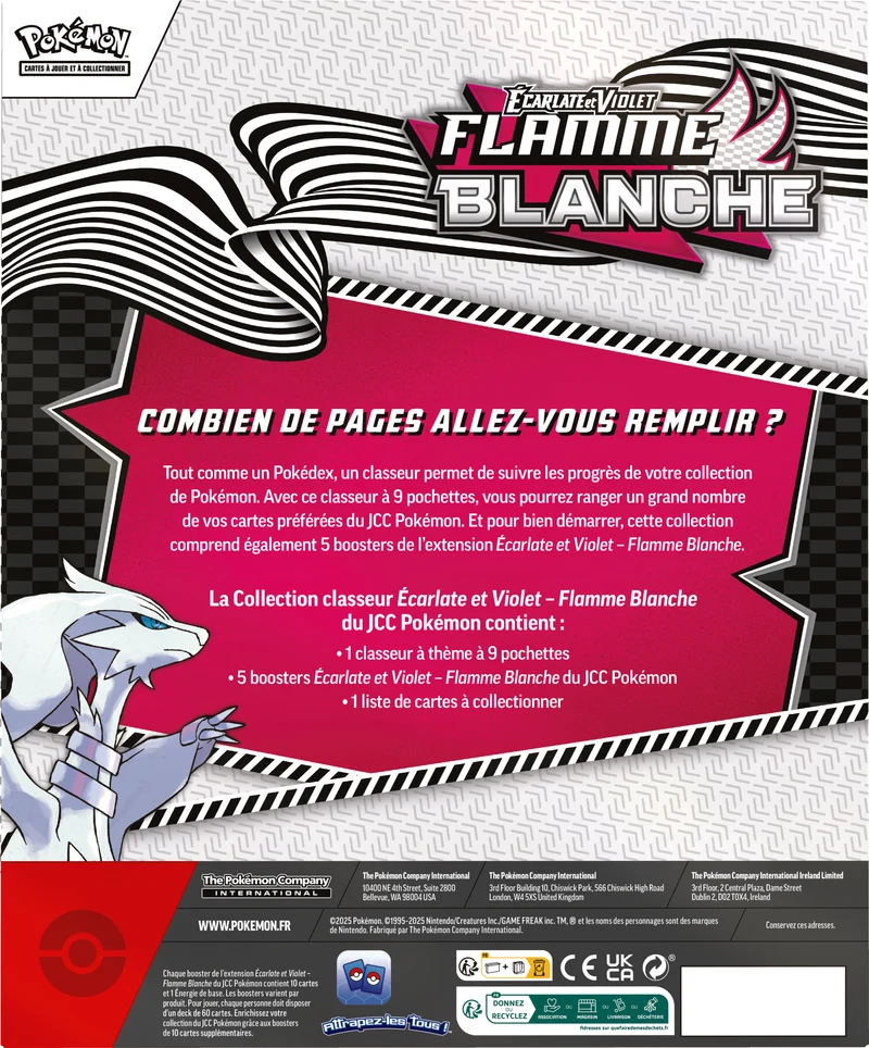 Coffret Classeur - EV10.5 - Flamme Blanche