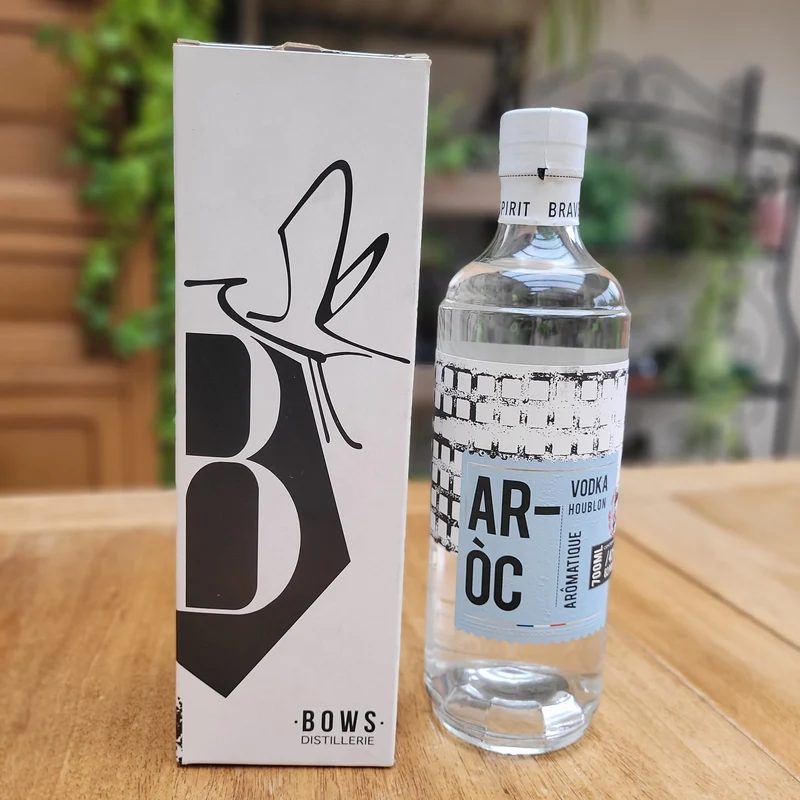 Vodka Ar-Òc avec coffret - Bows Distillerie - 70cl